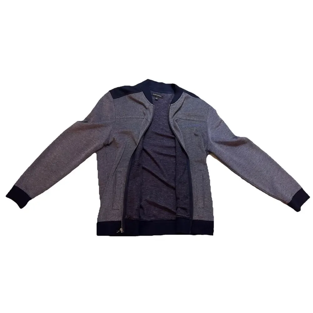 Vintage Banana Republic Men’s Cotton Blend Zipper Jacket Size L Excellent Cond !
